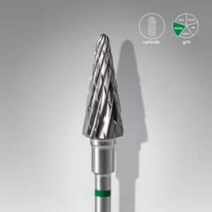 Staleks Carbide Drill bit Cone Green Expert 6/14mm