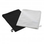 Facial Massage Mitts White (pair)